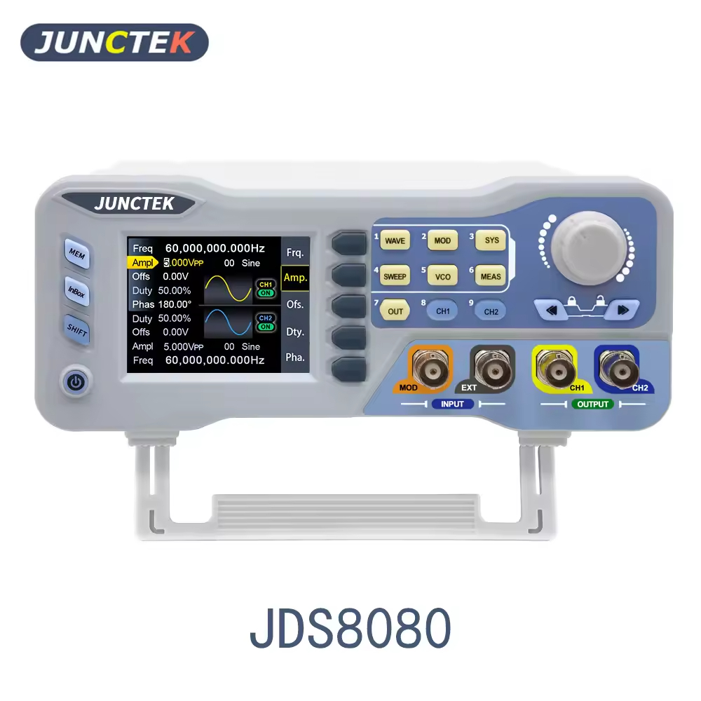 Function Arbitrary Waveform Generator - JDS8080 JUNCTEK, generador de señales de
