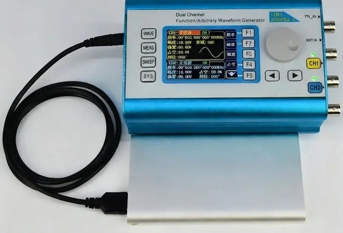 Generador de señales de funció - Function Arbitrary Waveform Generator reseña y precio