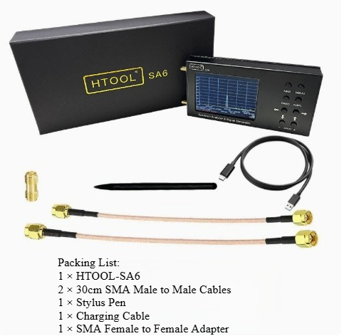 Analizador de Espectro Portáti - Signal Generator Spectrum Analyzer reseña y precio